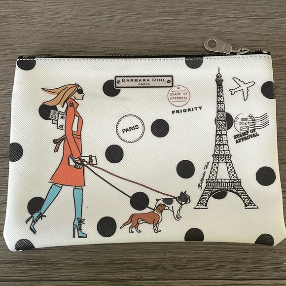 Barbara Rihl Paris cosmetic/travel case - Picture 1 of 10